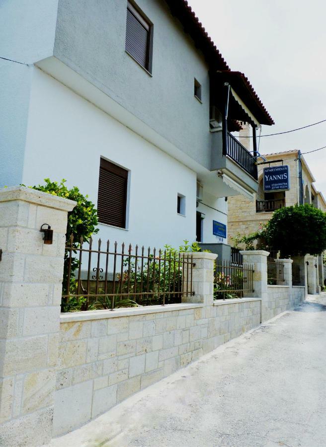 Yannis Apartments Áfitosz Kültér fotó