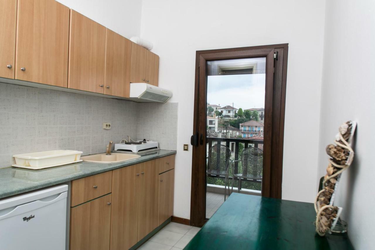 Yannis Apartments Áfitosz Kültér fotó